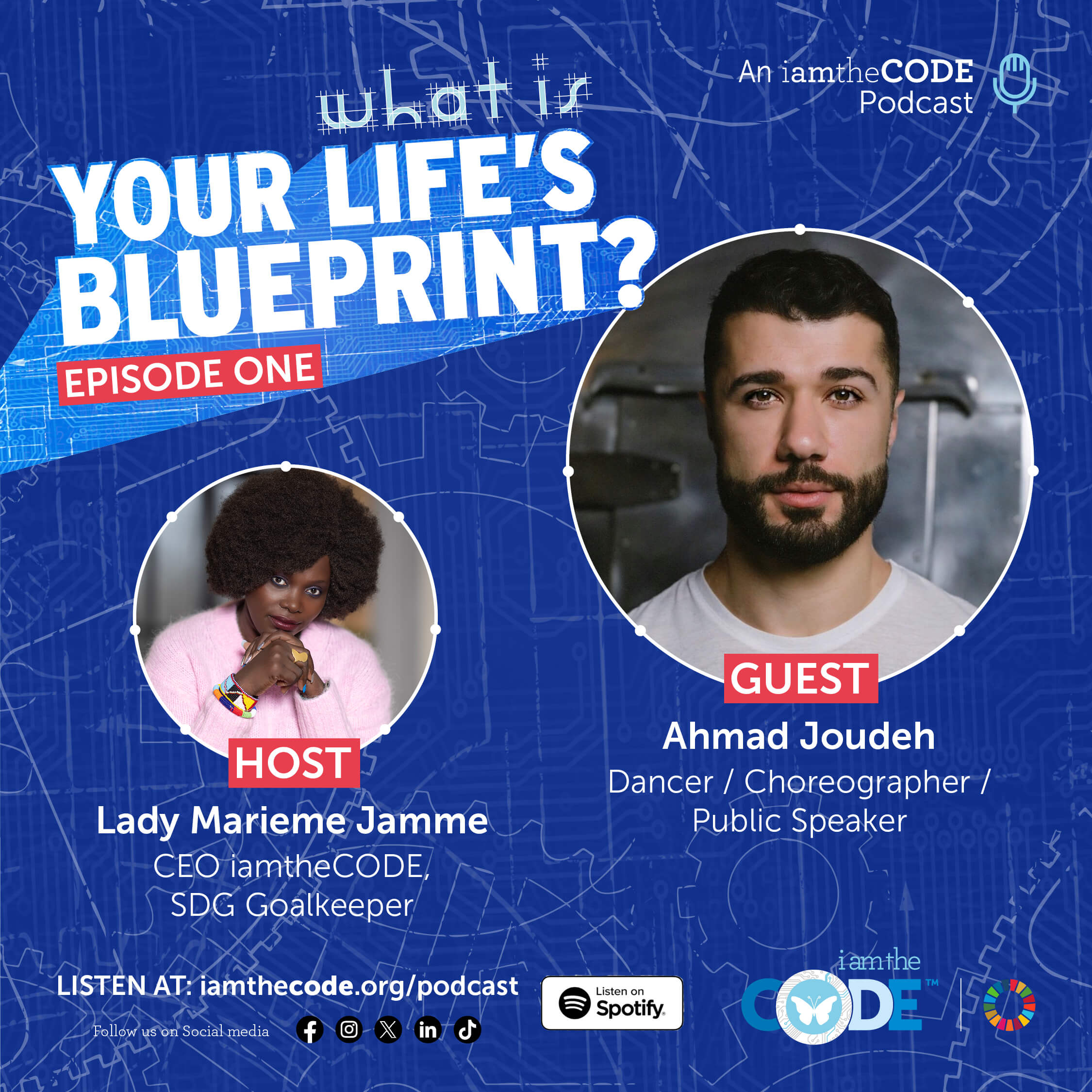 S9 E1 What is your life’s blueprint – “Dancing Through Adversity”: A Conversation with Ahmad Joudeh